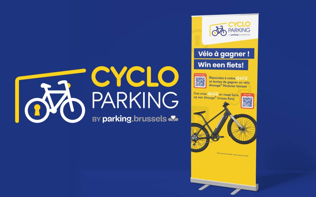 Cycloparking et Woomera en tandem au salon Bike Brussels